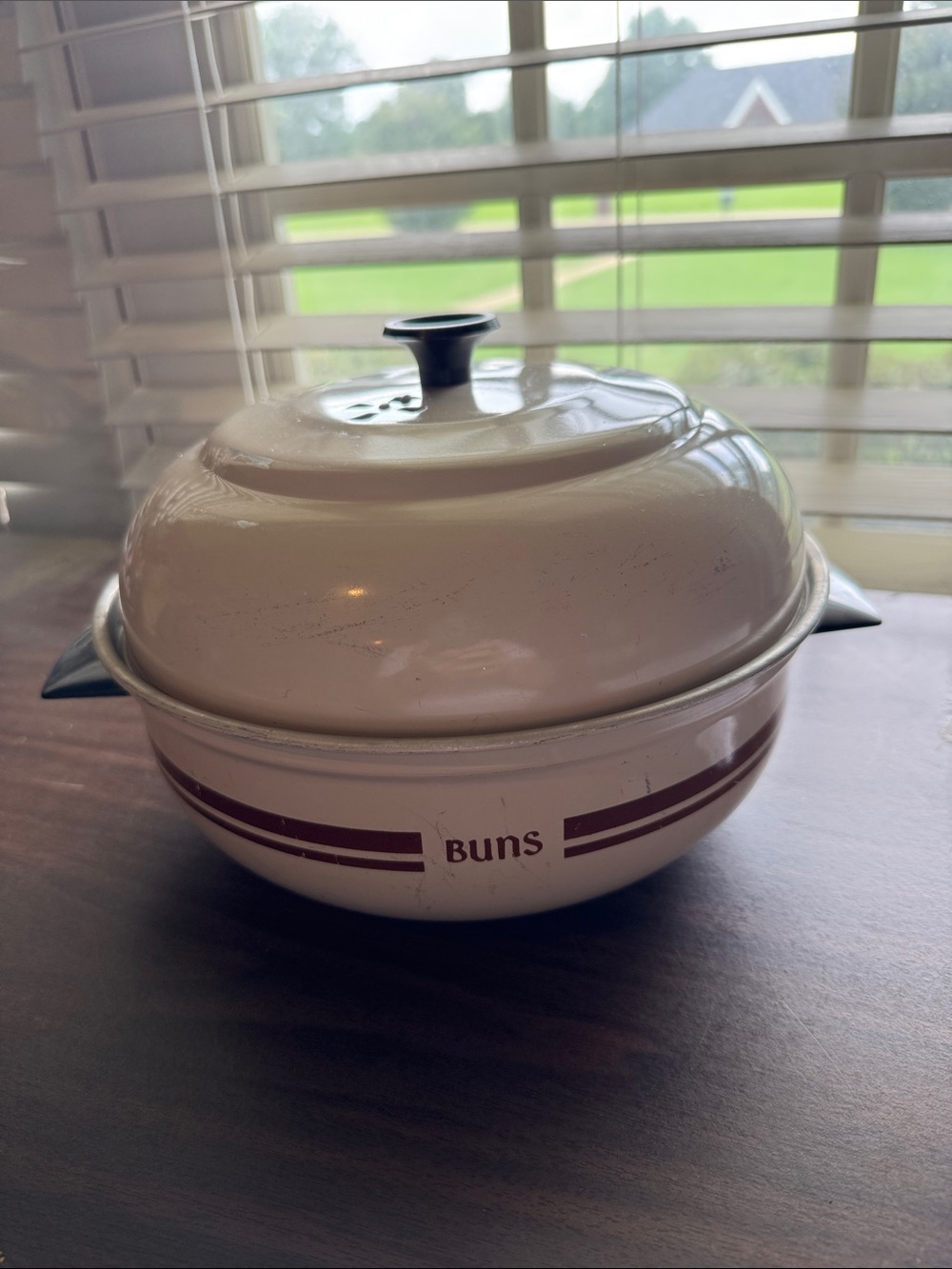 Vintage Mirro Buns Warmer Steamer